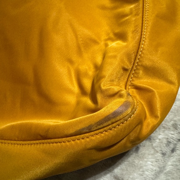 Dooney & Bourke Mustard and Tan Tote Bag - Picture 7 of 12